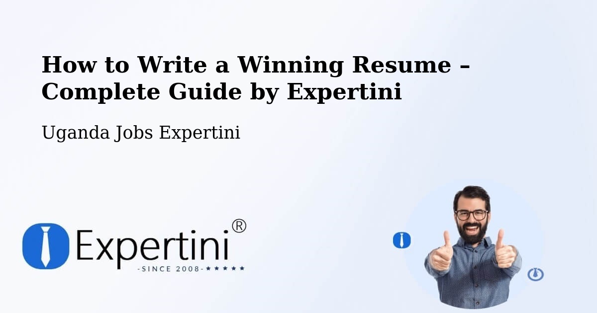 Resume Writing Guide for Job Seekers – Kanungu - Kanungu, Uganda Jobs Expertini
